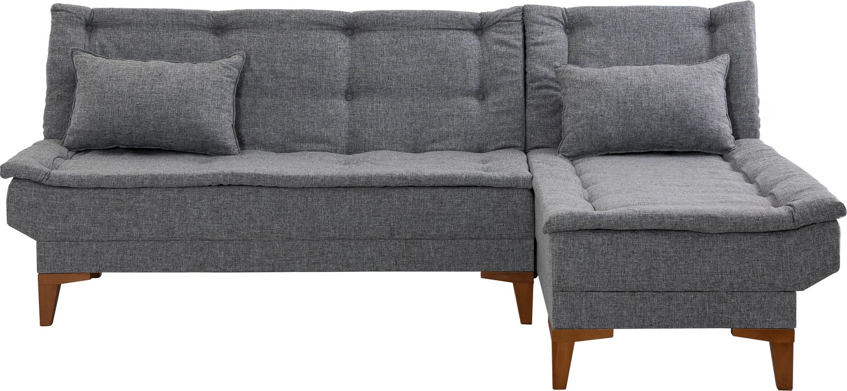 Kënd-sofë shtrat Santo, ngjyrë gri e errët