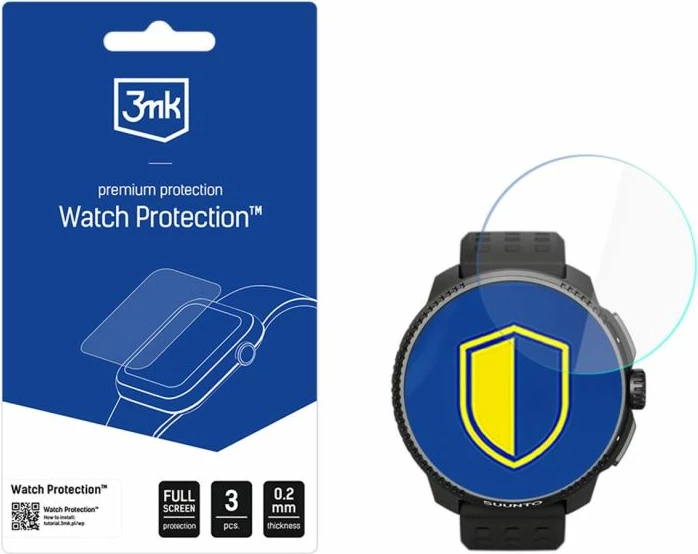Mbrojtës ekrani për smartwatch 3mk Protection FlexibleGlass Suunto Race All 49mm