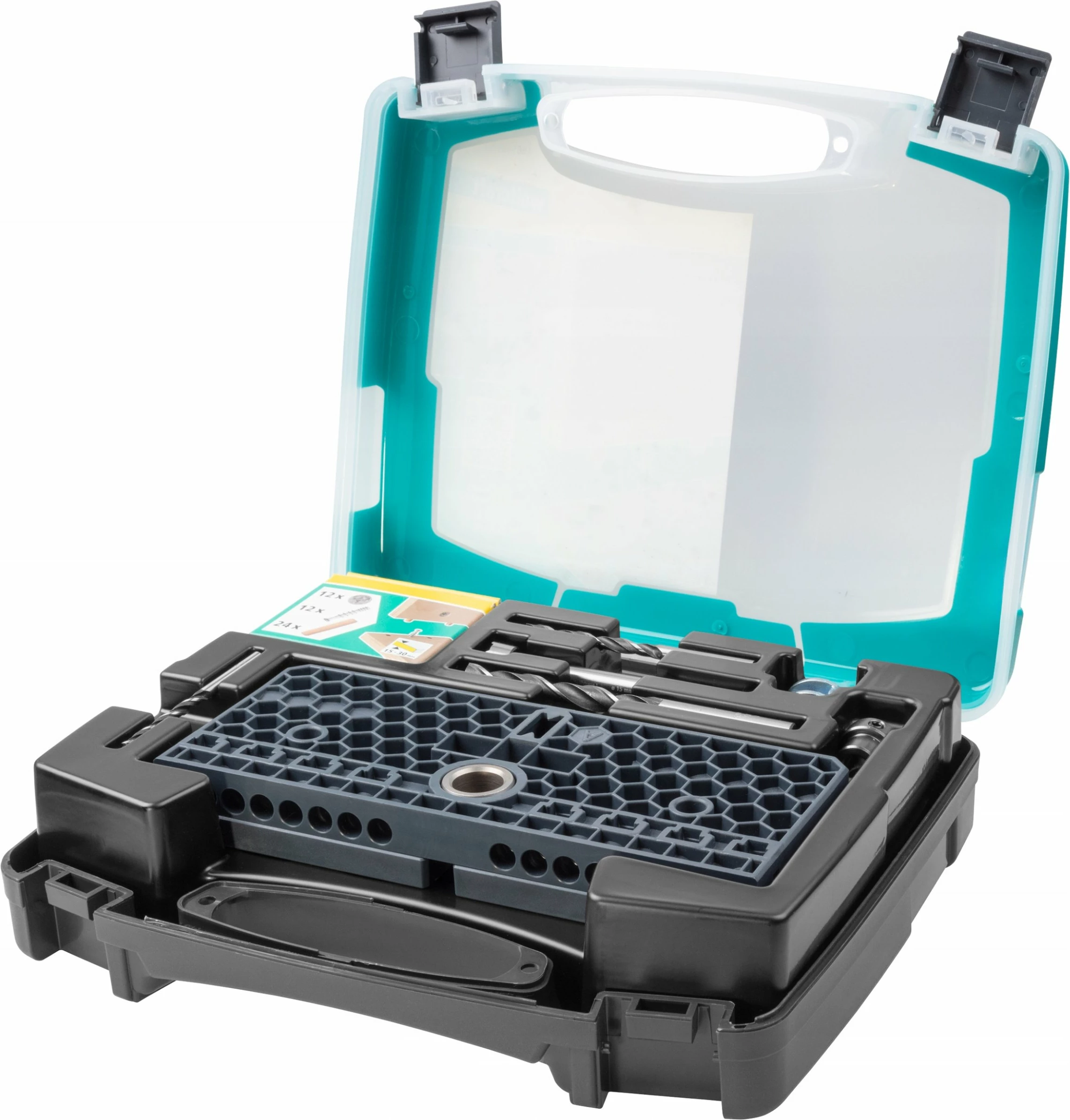 Set lidhës ekscentrik për mobilje Wolfcraft 4665000, 53 copë