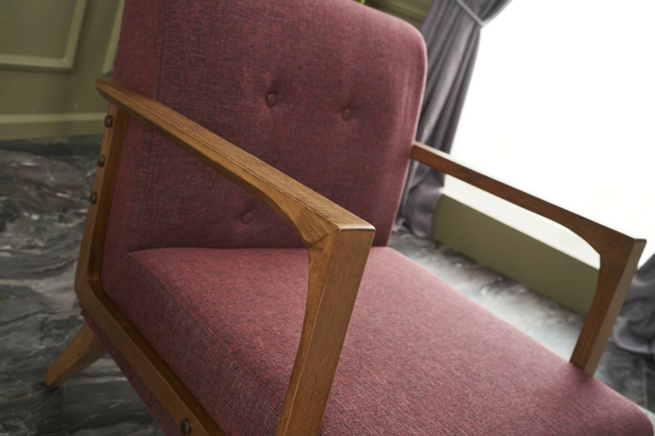 Karrige krahu, Atelier del Sofa, Kemer, ngjyrë e kuqe e thellë