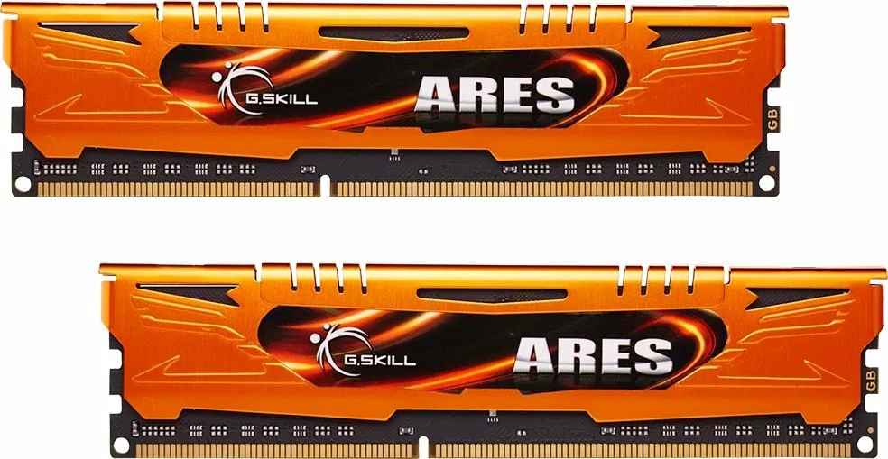 RAM Memorje G.Skill Ares F3-1600C10D-16GAO 16GB DDR3 1600MHz CL10, e kuqe, set 2 copë