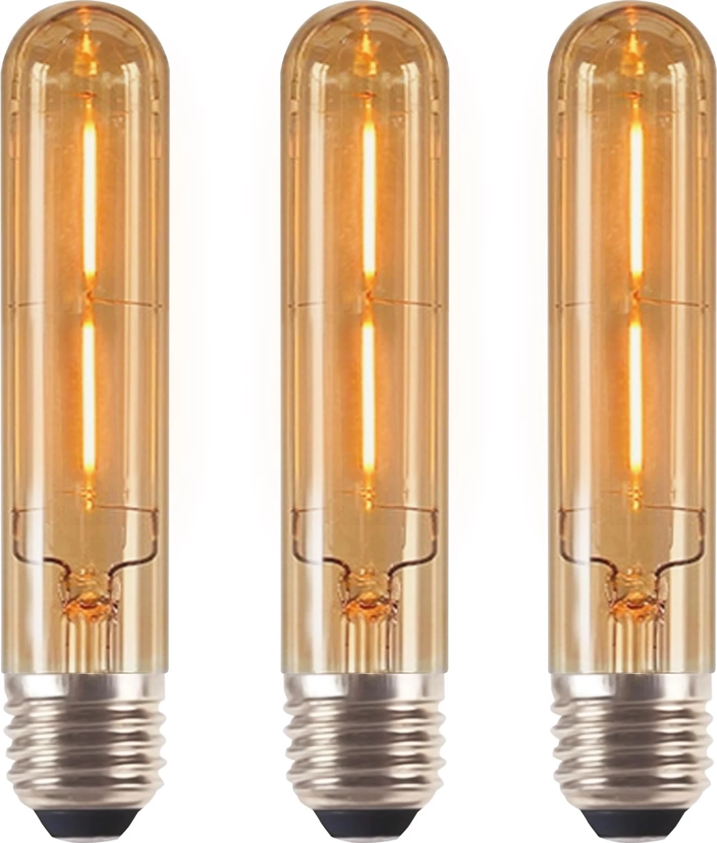 Poq LED T125 E27 2W dekorativ amber T10