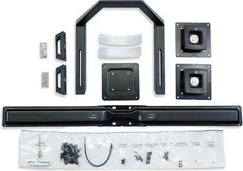 Mbajtës muri për dy monitorë Ergotron 97-783, 17-26 inç, 16.4 kg, e zezë