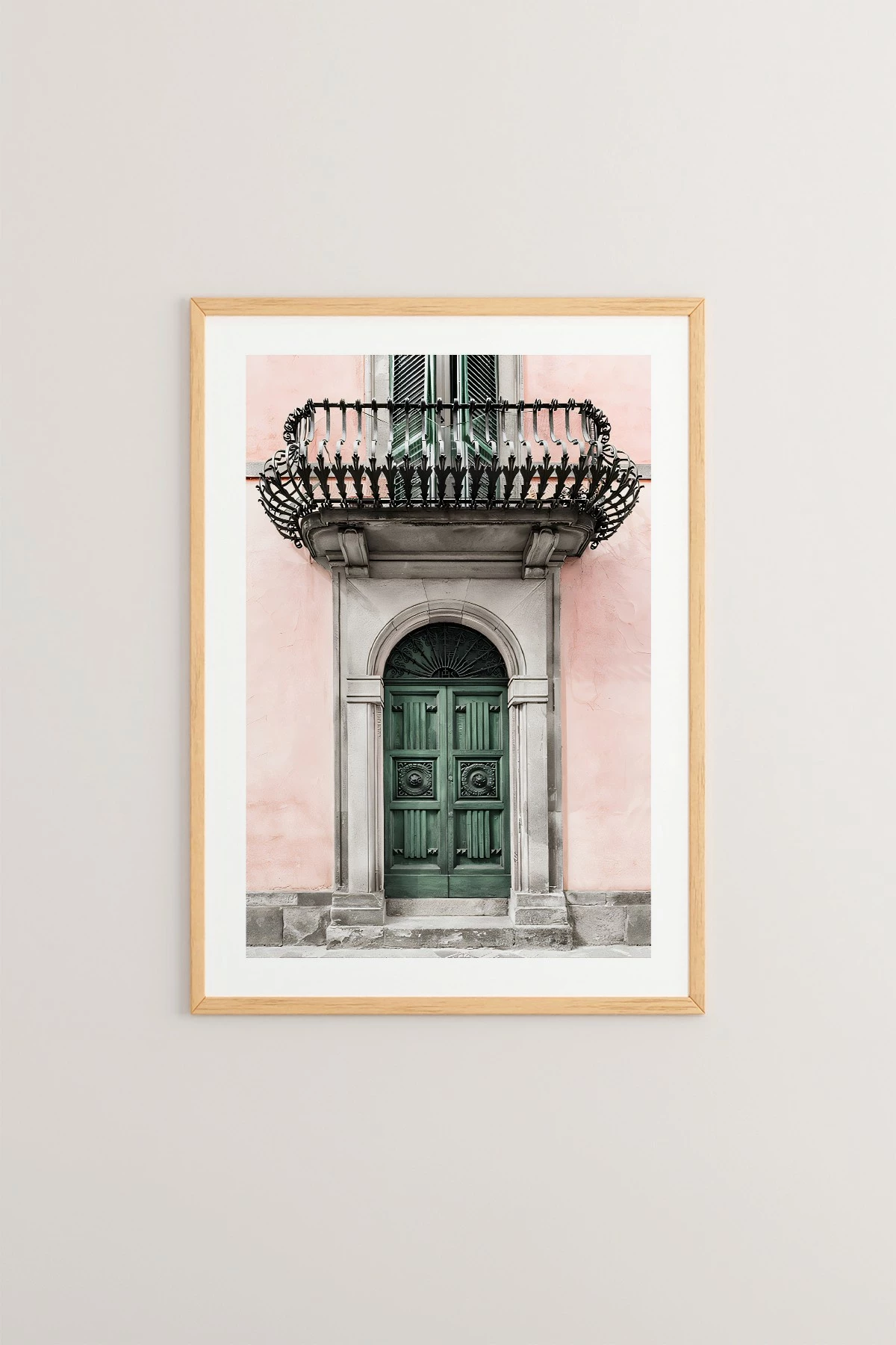 Pikturë dekorative me kornizë, Wallity, Tekhamcerceve144, shumëngjyrëshe, 33x48cm
