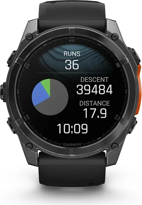 Smartwatch Garmin Fenix 8, 32GB, AMOLED, GPS, zi