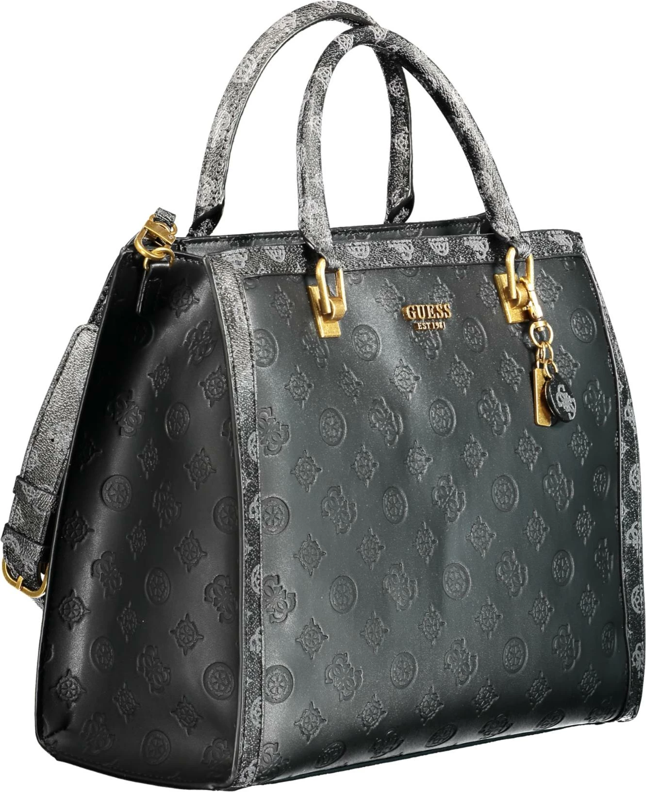 Çantë për femra GUESS JEANS, e zezë