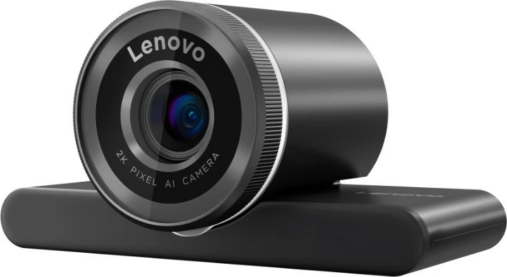 Webcam Lenovo QHD 4XC1Q25245, mikrofon i integrum, e zezë