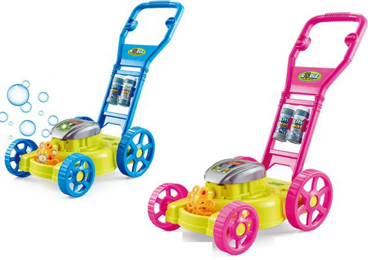 Lodër kositëse flluskash Madej 007790 me drita dhe muzikë, ngjyra të përziera