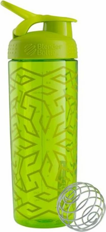 Shishe sportive Inny Blender Bottle Sleek Signature 820 ml, e gjelbër