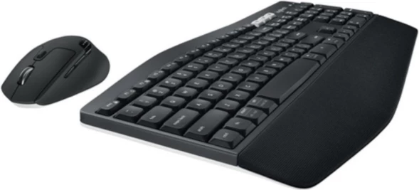 Set tastierë dhe Maus wireless Logitech MK850 Unifying, Bluetooth/2.4GHz, SLO engraving, i zi