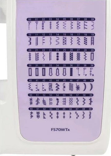 Makine qepëse Brother FS70WTx elektronike e bardhë