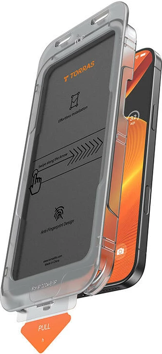 Xham mbrojtës Torras Install Master Privacy për iPhone 16 Plus, Privacy Glass