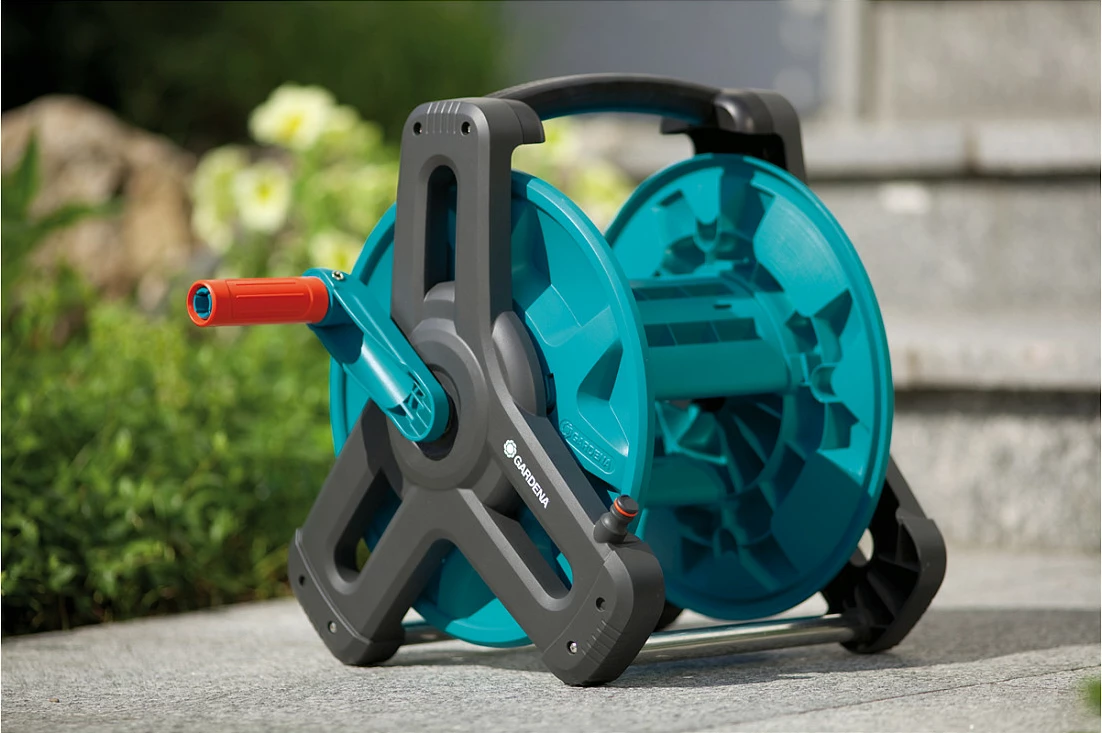 Tambur zorre Gardena Classic 50, gri/turkiz