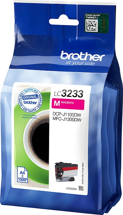 Kartuç boje Brother LC-3233M, rreth 1500 faqe, Magenta