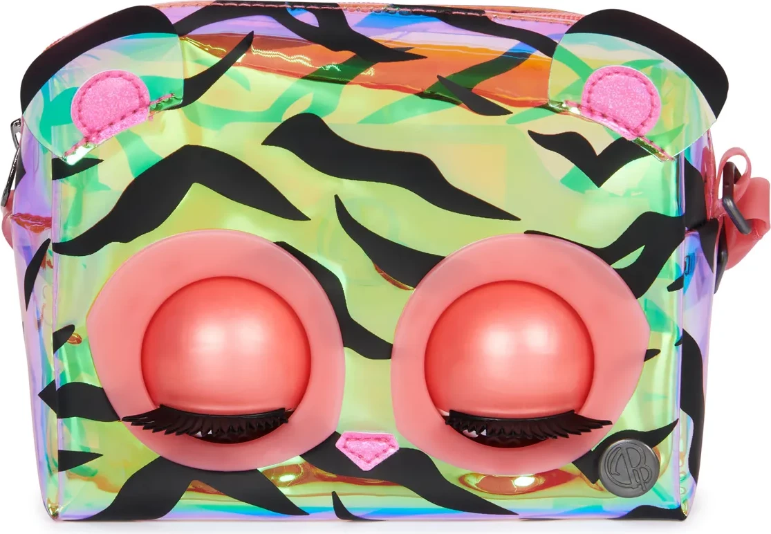 Purse Pets Holographic Purrisma Interactive Crossbody Bag