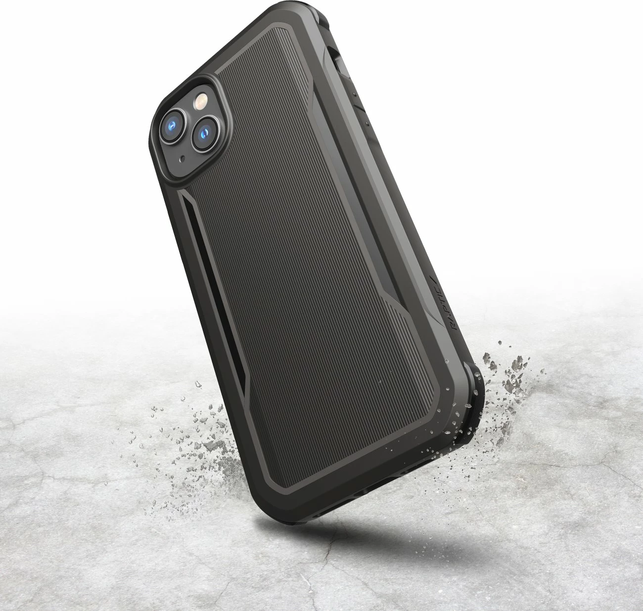 Mbështjellës Raptic X-Doria Fort Case për iPhone 14 Pro me MagSafe, i zi