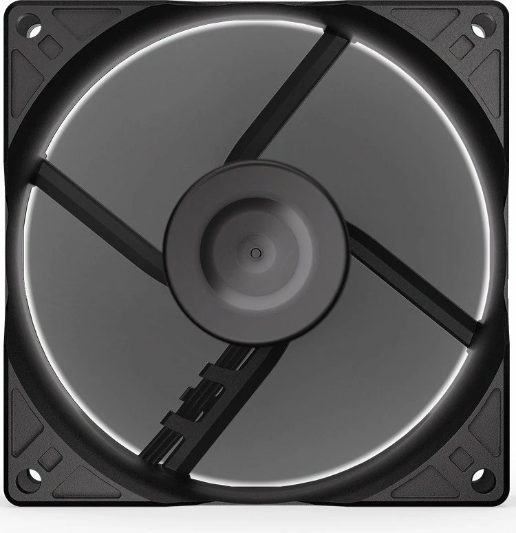 Ventilator për kasë PC Endorfy Zephyr 92 (EY4A018) 92mm, 1900 rpm, 3-pin, 1 copë, zi