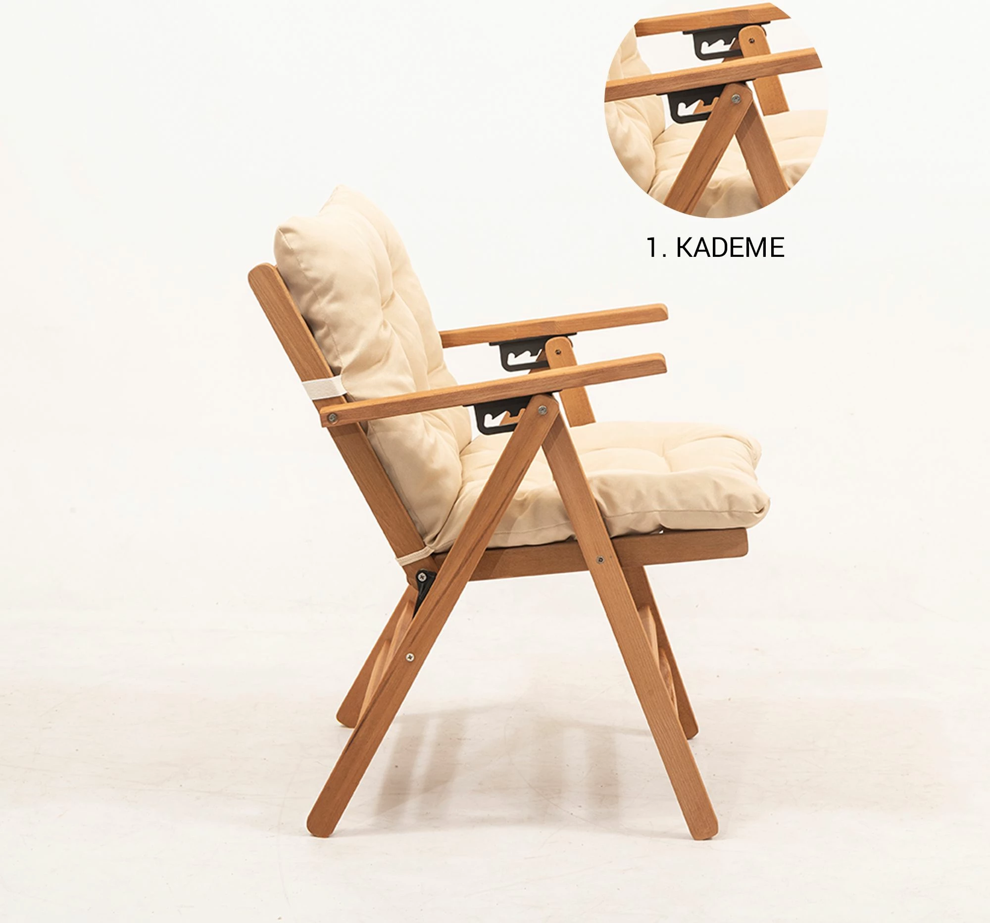 Karrige kopshti Skye Decor, MYL04, krem