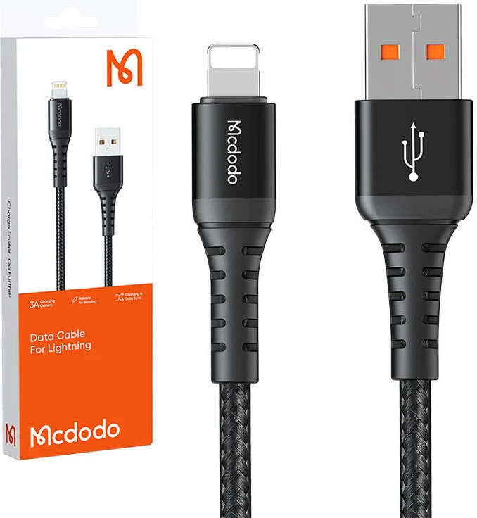 Kabllo Lightning Mcdodo CA-2260, 0.2m, e zezë