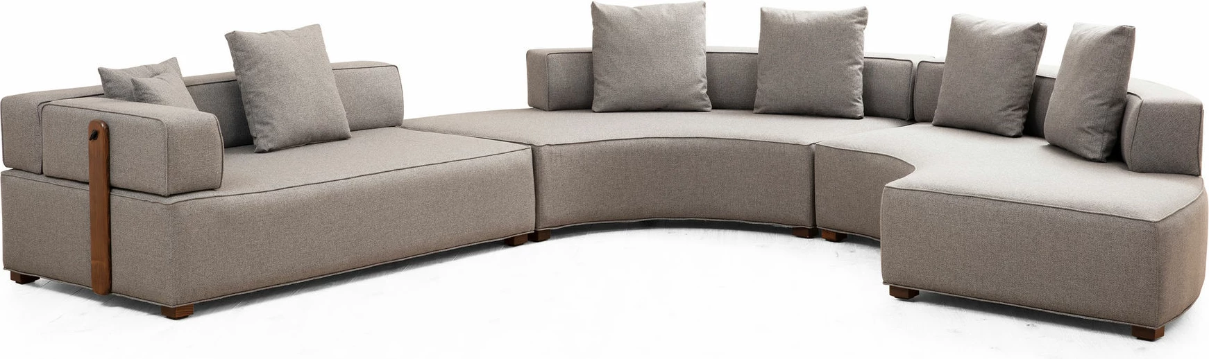 Këndore Atelier del Sofa, Gondol-4, gri