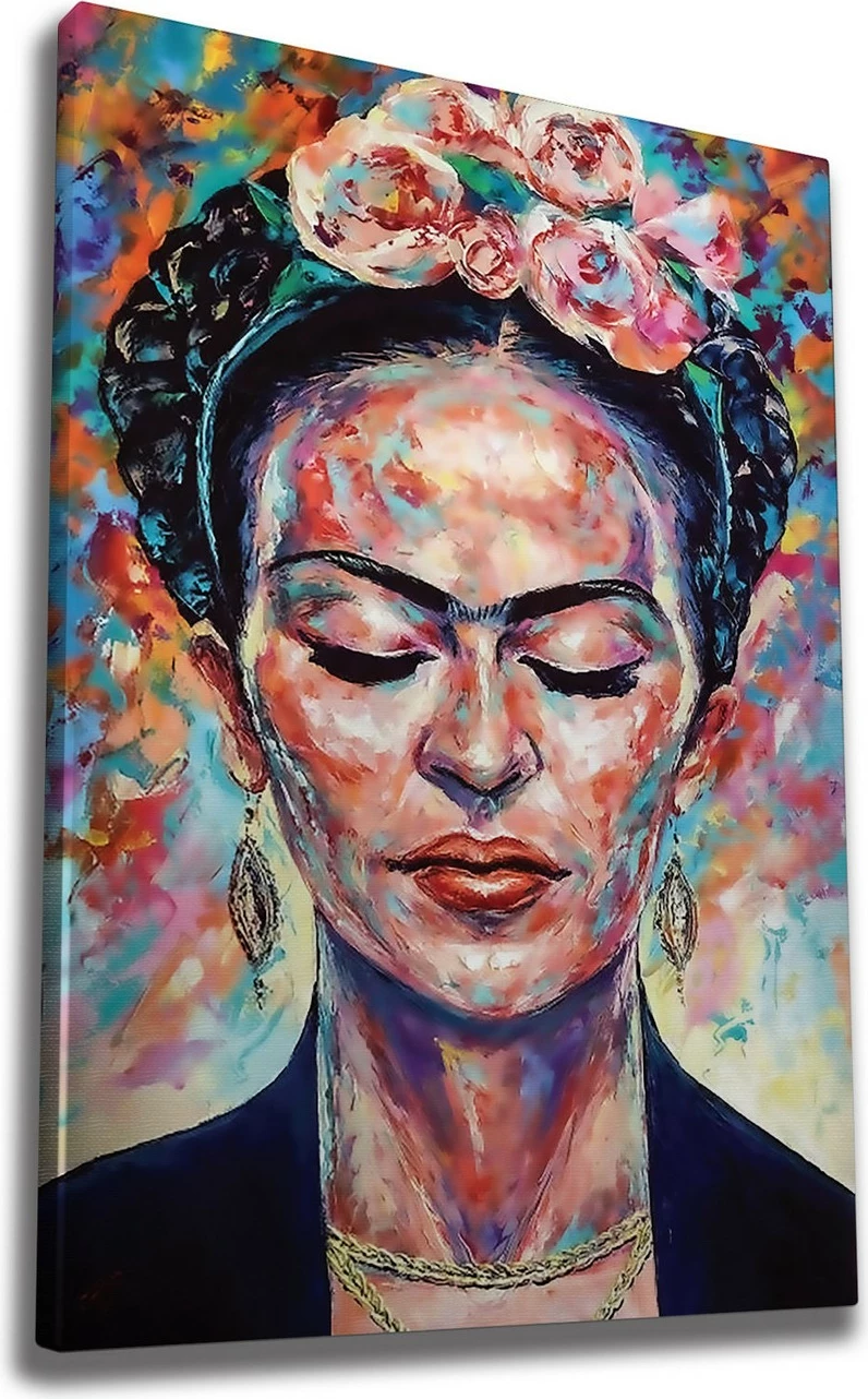 Pikturë dekorative në kanavacë Wallity, WY233, shumëngjyrëshe, 70x100cm
