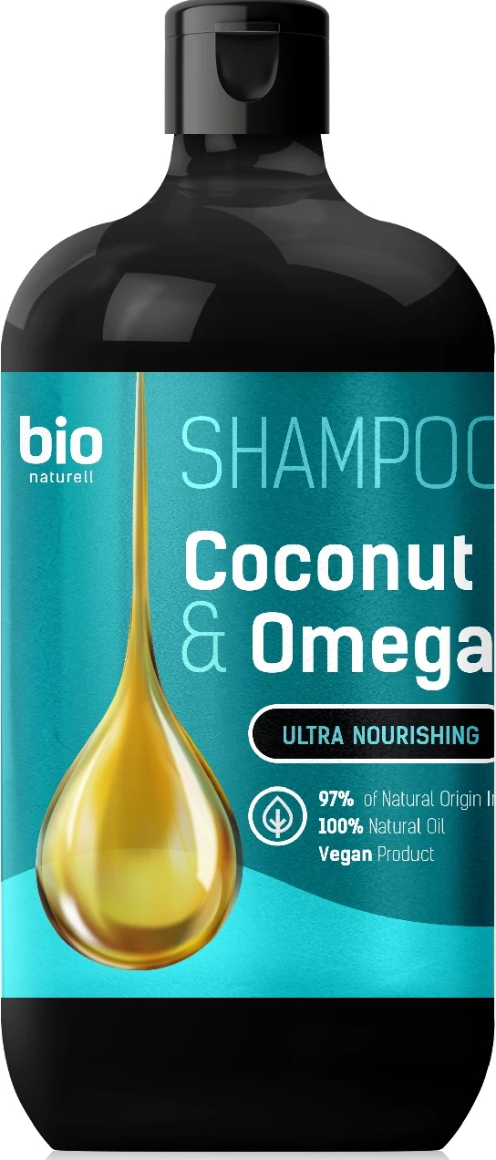 Shampon për femra Bio Naturell me vaj kokosi dhe Omega 3, 946ml