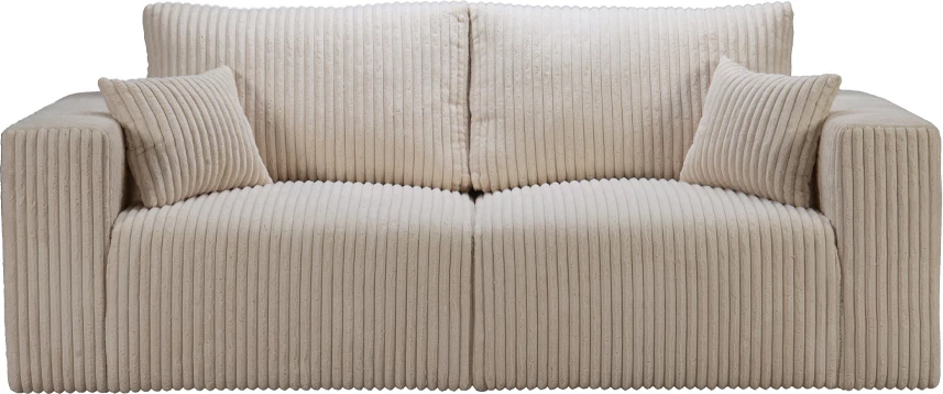 Kauç i madh tre vendësh, ngjyrë off white, BULLET, 232x101x92