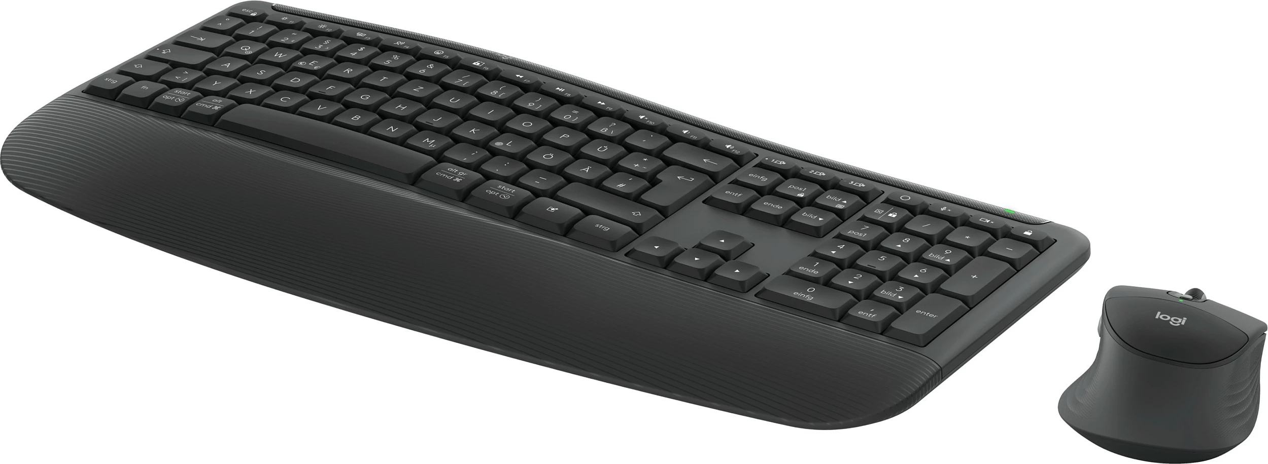 Set tastierë dhe Maus Logitech Signature Comfort Plus MK880, QWERTZ, grafit
