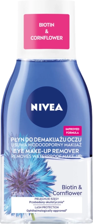Heqës grimi për sy dyfazësh Nivea për femra 125ml