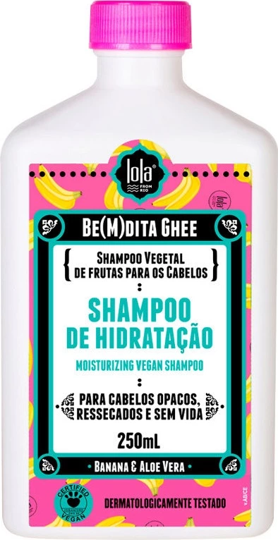 Shampon për femra Lola Cosmetics Be(M)dita Ghee me banane dhe aloe 250ml