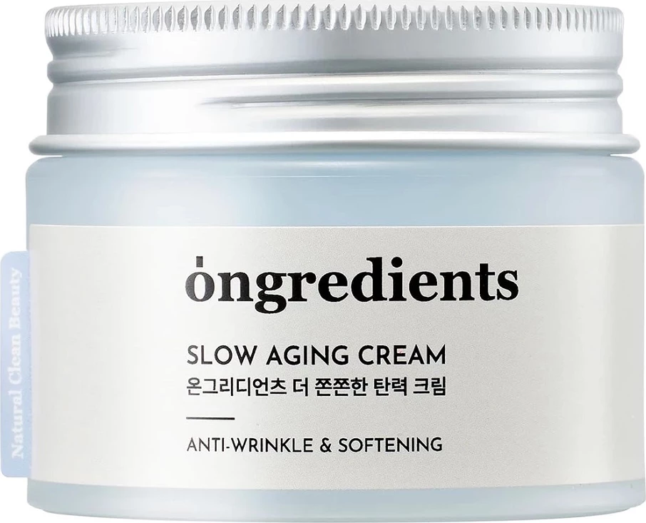 Krem fytyre anti-rrudhë Ongredients Slow Aging Cream për femra, 50ml