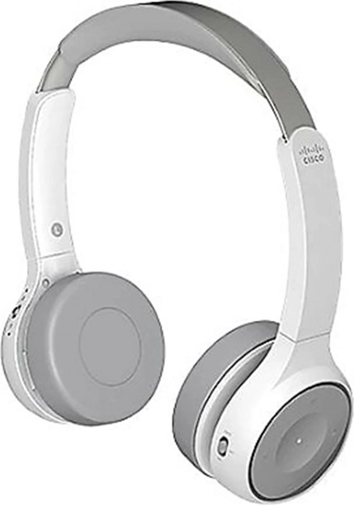 Kufje Cisco 730 wireless, Bluetooth 5.0, anulim zhurme, bardhë/gri