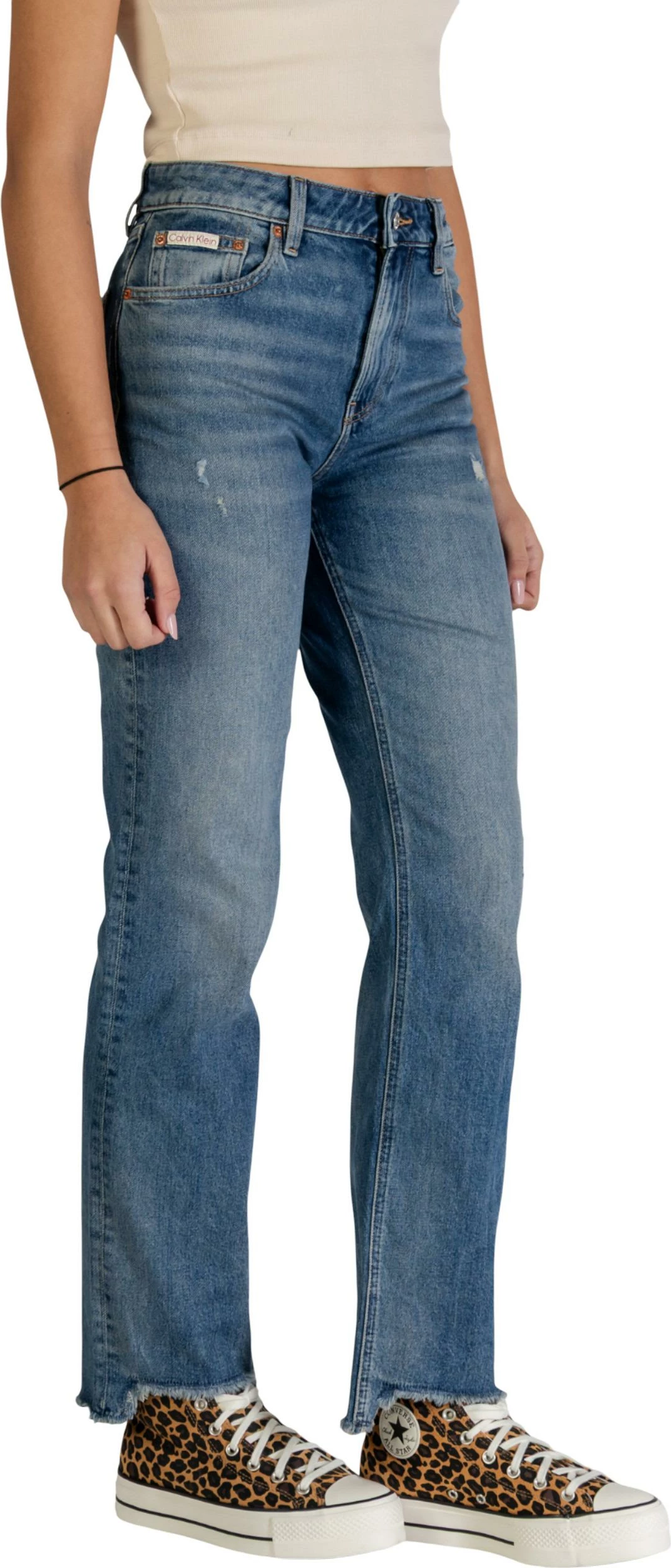 Xhinse për femra Calvin Klein Jeans LV047E788G, denim [Madhësia: W30]