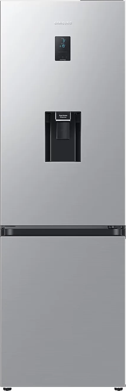 Frigorifer kombinuar Samsung RB34C652ESA/EF 385 L, klasa E, me dispenser uji, Metal Graphite