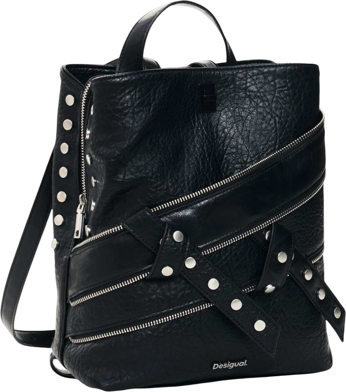 Çantë shpine për femra Desigual BACK_CENTELLA SUMY MINI S 26WAKP30, e zezë