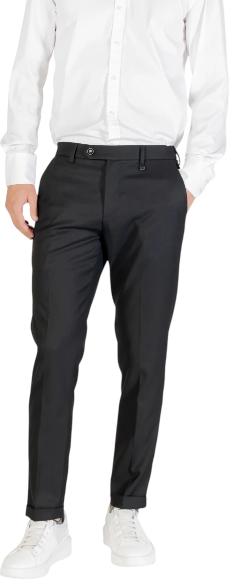 Pantallona për meshkuj Antony Morato RAD Slim Ankle Length Fit MMTR00768-FA600285, të zeza [Madhësia: W38]