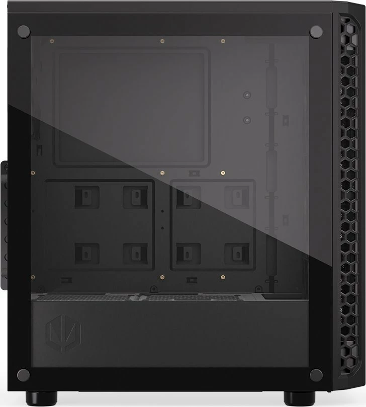 Kasë Endorfy Signum 300 Air EY2A005 Midi Tower ATX/mATX/Mini-ITX, panel anësor xham i kalitur, 4x Stratus 120 PWM fanë, e zezë