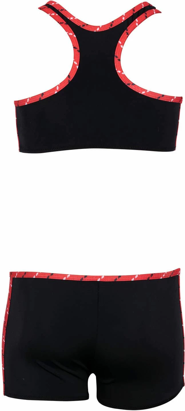 Set bikini sportiv dy pjesësh Jumeon, e zezë