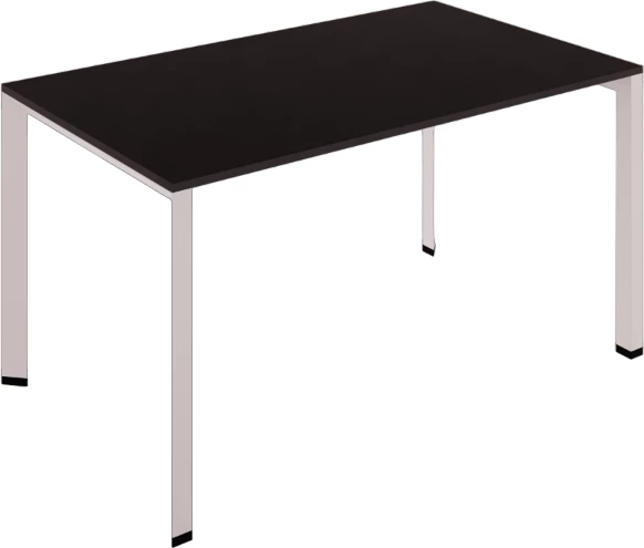 Tavolinë pune me këmbë të bardha Elite1 