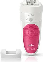 Epilator Braun Silk-épil 5 5-500, Wet & Dry, 28 piskatore, 2 shpejtësi, Pink/White