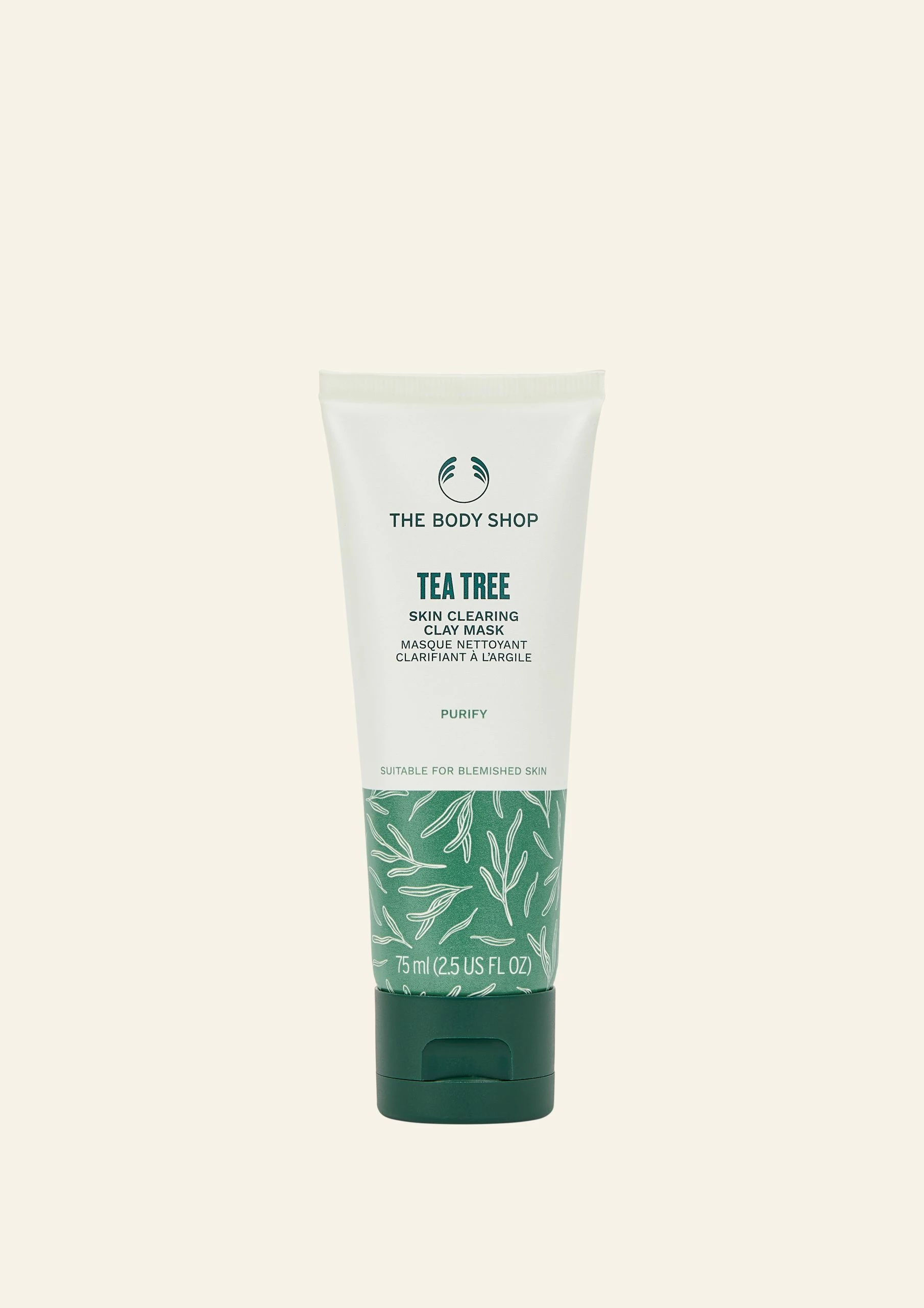 Tea Tree - Maskë me Argjilë për Pastrimin e Lëkurës 75 ML
