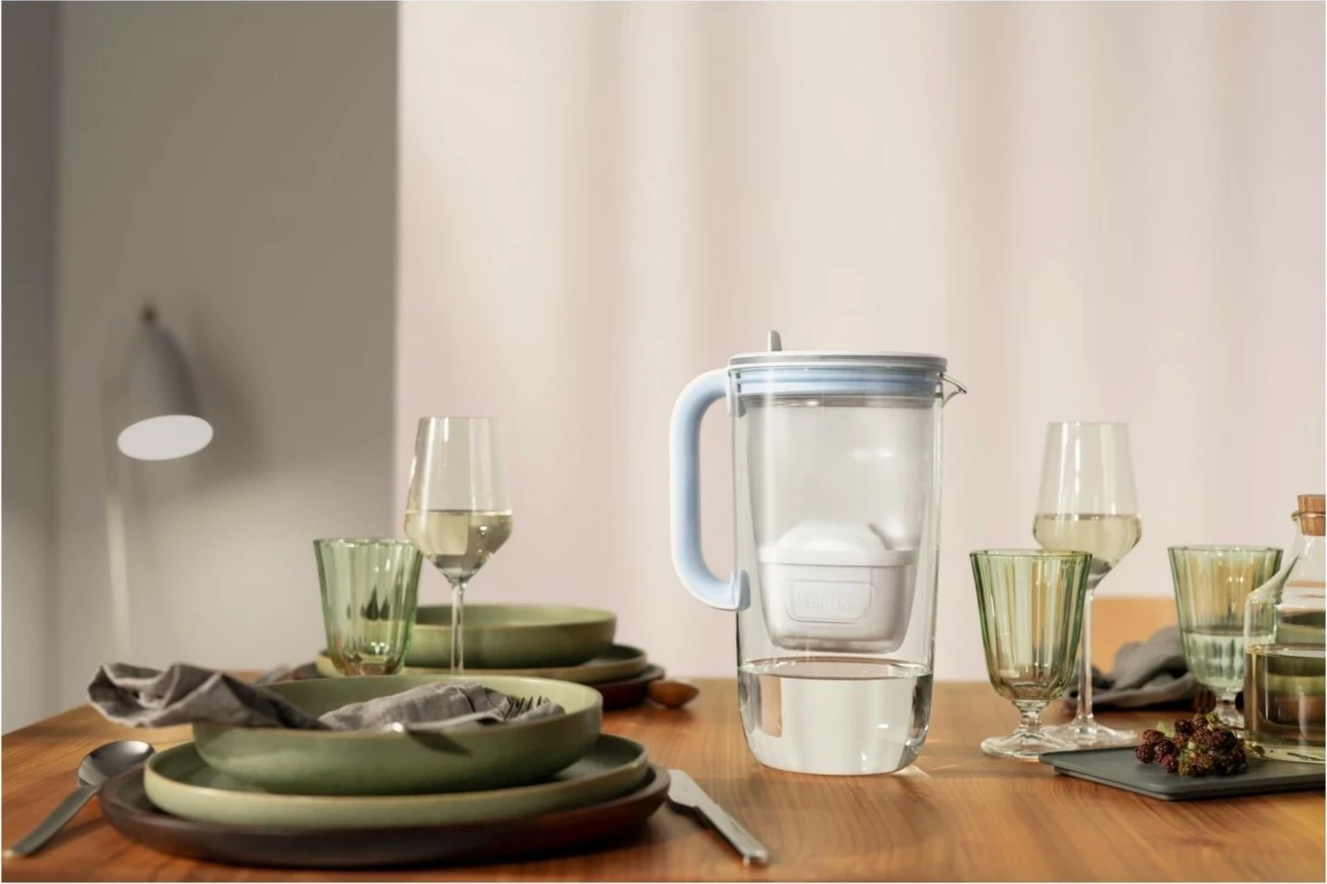 Kannu filtru Brita Glass Maxtra Pro Pure Performance 2.5L, xham, kaltër