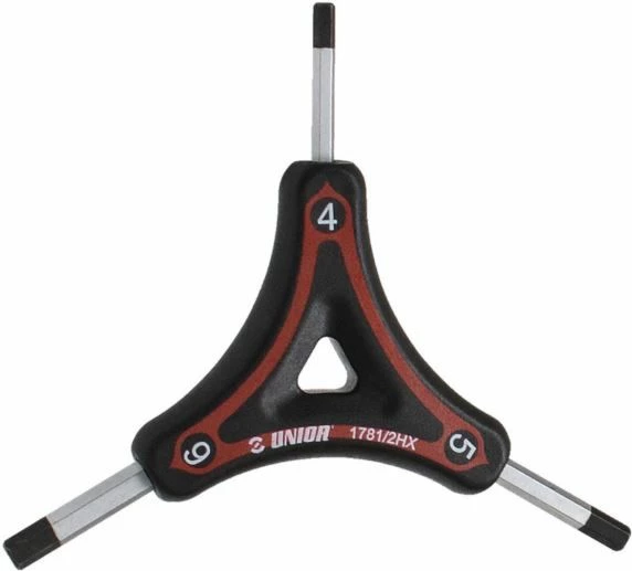 Çelës Allen trekëndësh UNIOR, i kuq