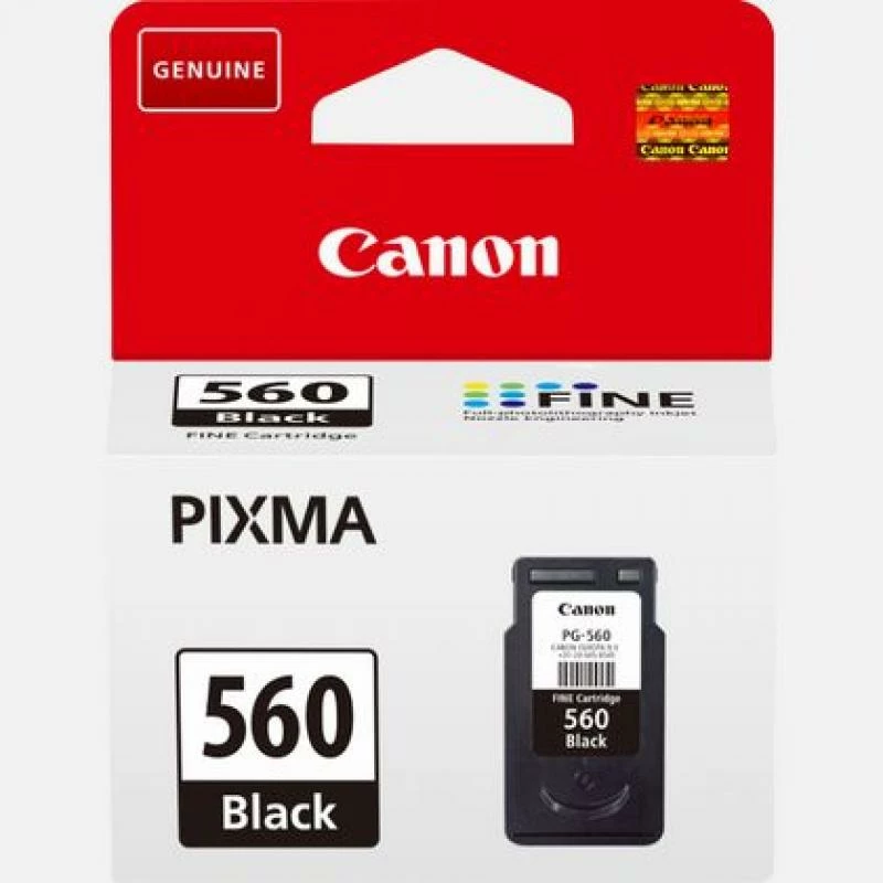 Patron boje Canon PG-560 (3713C001) 7.5 ml, deri 180 faqe, e zezë