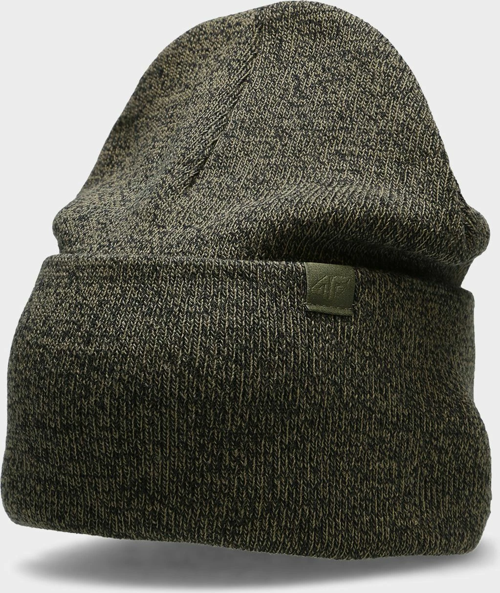 Kapelë dimërore 4F H4Z22-CAM005 madhësi L, khaki melange