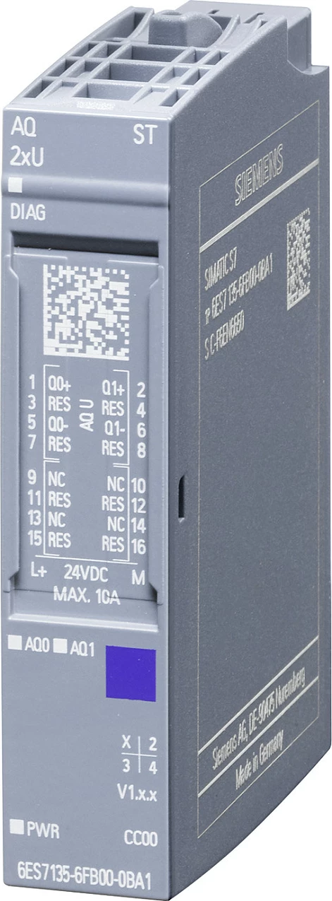 Modul dalje analoge Siemens SIMATIC ET 200SP 6ES7135-6FB00-0BA1, IP20, multicolor