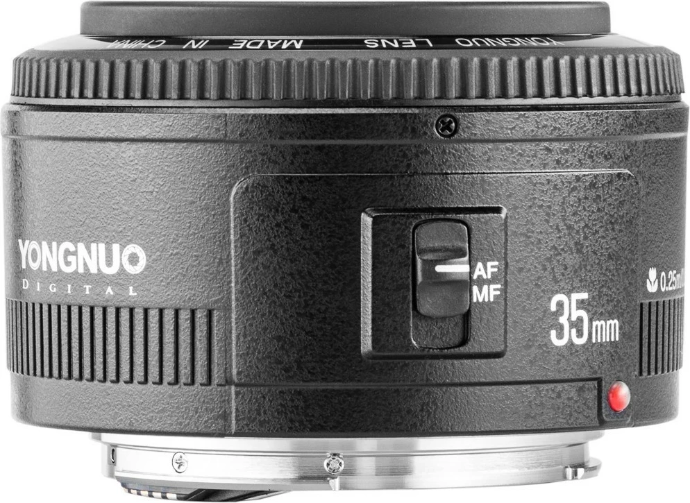 Objektiv Yongnuo YN 35 mm f/2,0 për Canon EF