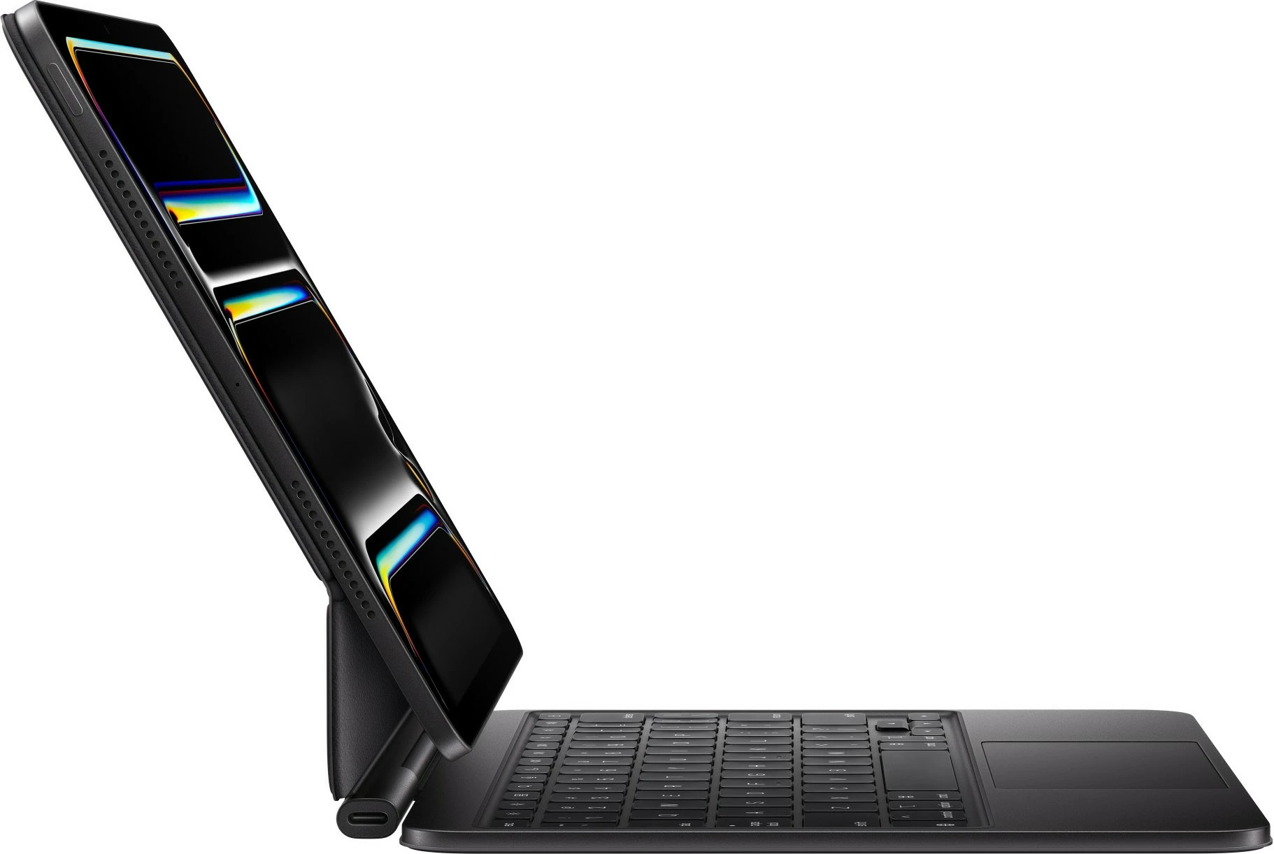 Tastierë Apple Magic për iPad Pro 11 (M4), AZERTY, e zezë