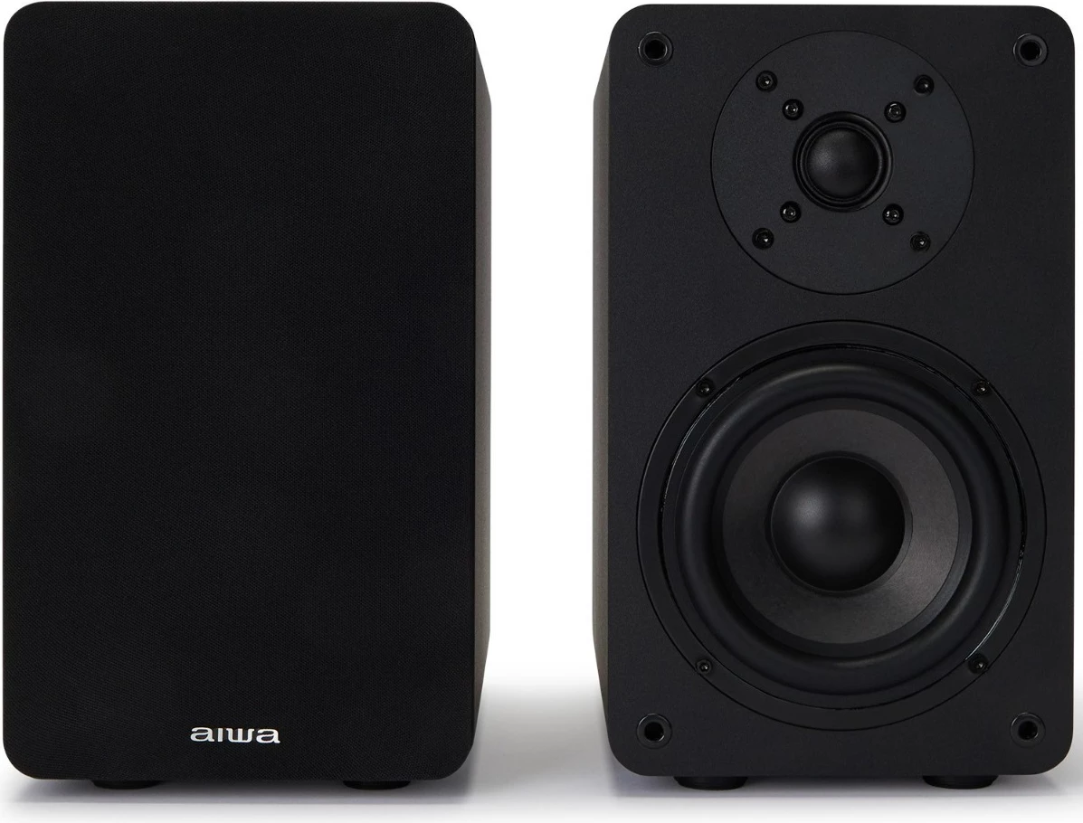 Altoparlantë Hi‑Fi Aiwa SP-A100, 2x70W RMS, të zeza, set 2 copë