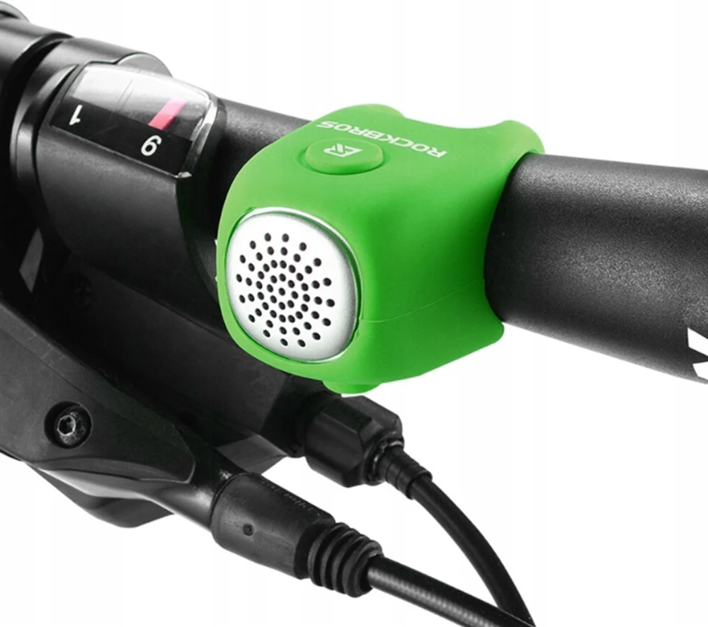 Zile elektronike biçiklete Rockbros CB1709GN, silikoni, e gjelbër